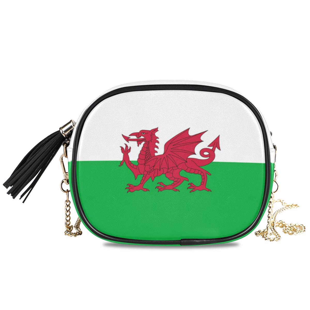 Stylish Women's Small Crossbody Bag - Fashionable Shoulder Purse & Messenger Handbag with Bavaria Flag Design | Perfect for Travel, Shopping & Everyday Use