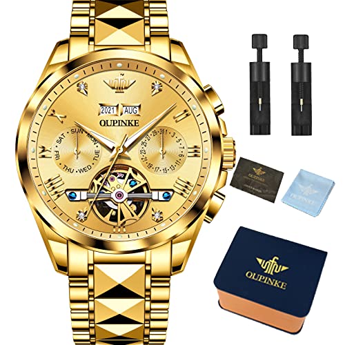Premium Gold Automatic Watches Men