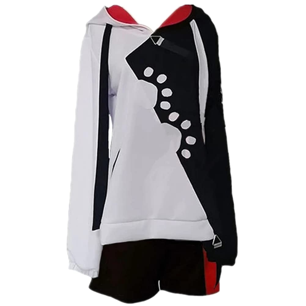 VTuber Hololive Okami Mio Cosplay Costume Set with Wig & Shoes - Anime Uniform for Halloween, Christmas, New Year Parties & Conventions | Perfect for Cosplay Events, Themed Parties & Anime Enthusiasts