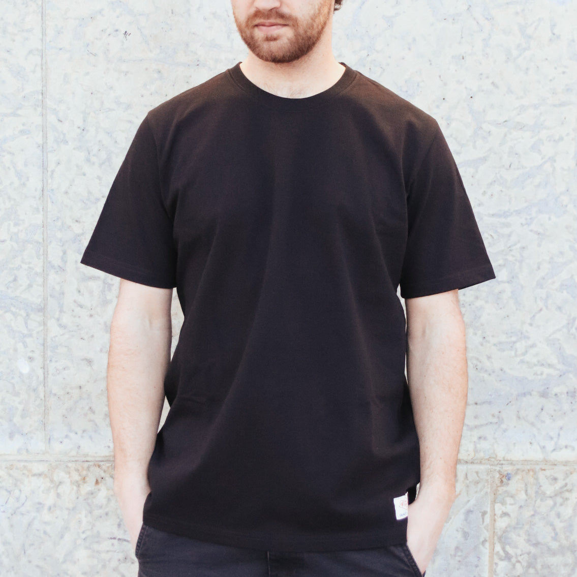 Premium Black Cotton T-Shirt for Men - Soft & Comfortable Casual Wear - Perfect for Everyday Outfits, Gym, and Lounge