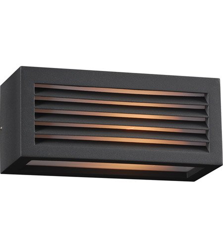 Madrid 1-Light Outdoor Wall Sconce in Bronze Finish - Weatherproof Exterior Lighting for Porch, Patio & Garden