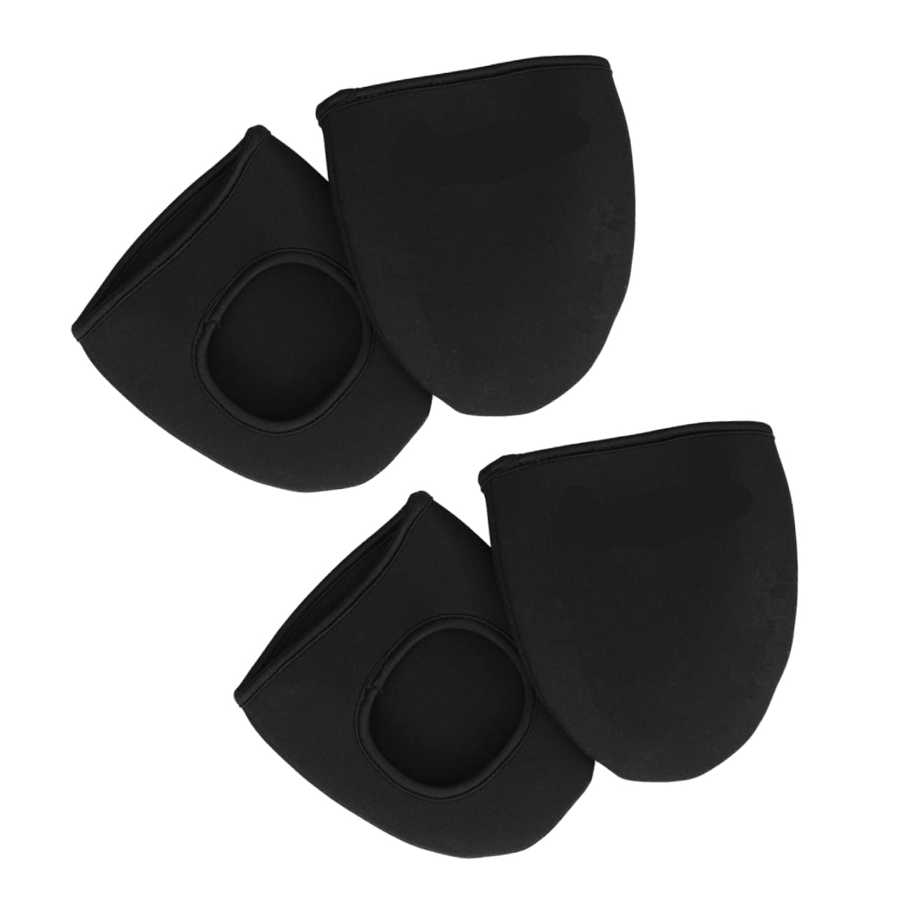 Amosfun 6 Pairs Waterproof Winter Overshoes - Thermal Bike Shoe Covers for Cycling & Motorcycle Riding - Keep Feet Warm in Cold Weather - Perfect for Commuting, Outdoor Sports & Winter Biking