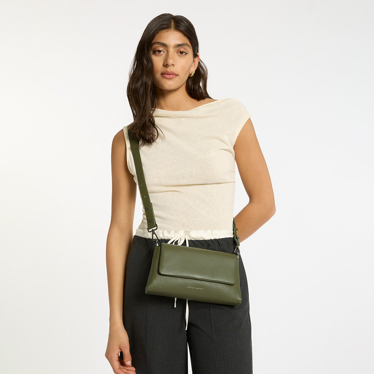 Zenith Bag Khaki - Durable & Stylish Crossbody Bag for Women & Men - Perfect for Travel, Work & Everyday Use