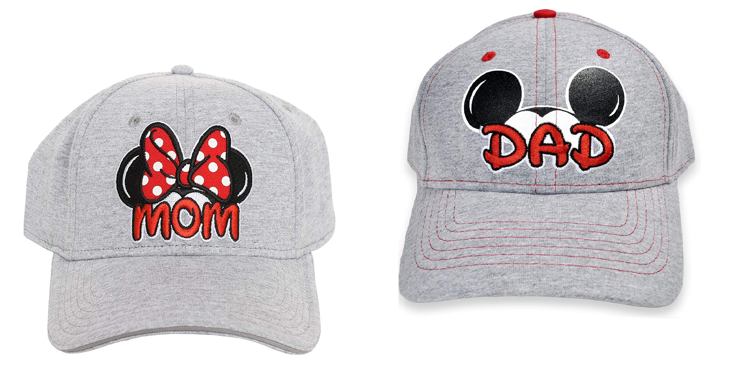Disney Mickey Mouse Embroidered Dad Hat for Men - Adjustable Baseball Cap with Free Keychain - Perfect for Casual Wear, Gifts, and Disney Fans