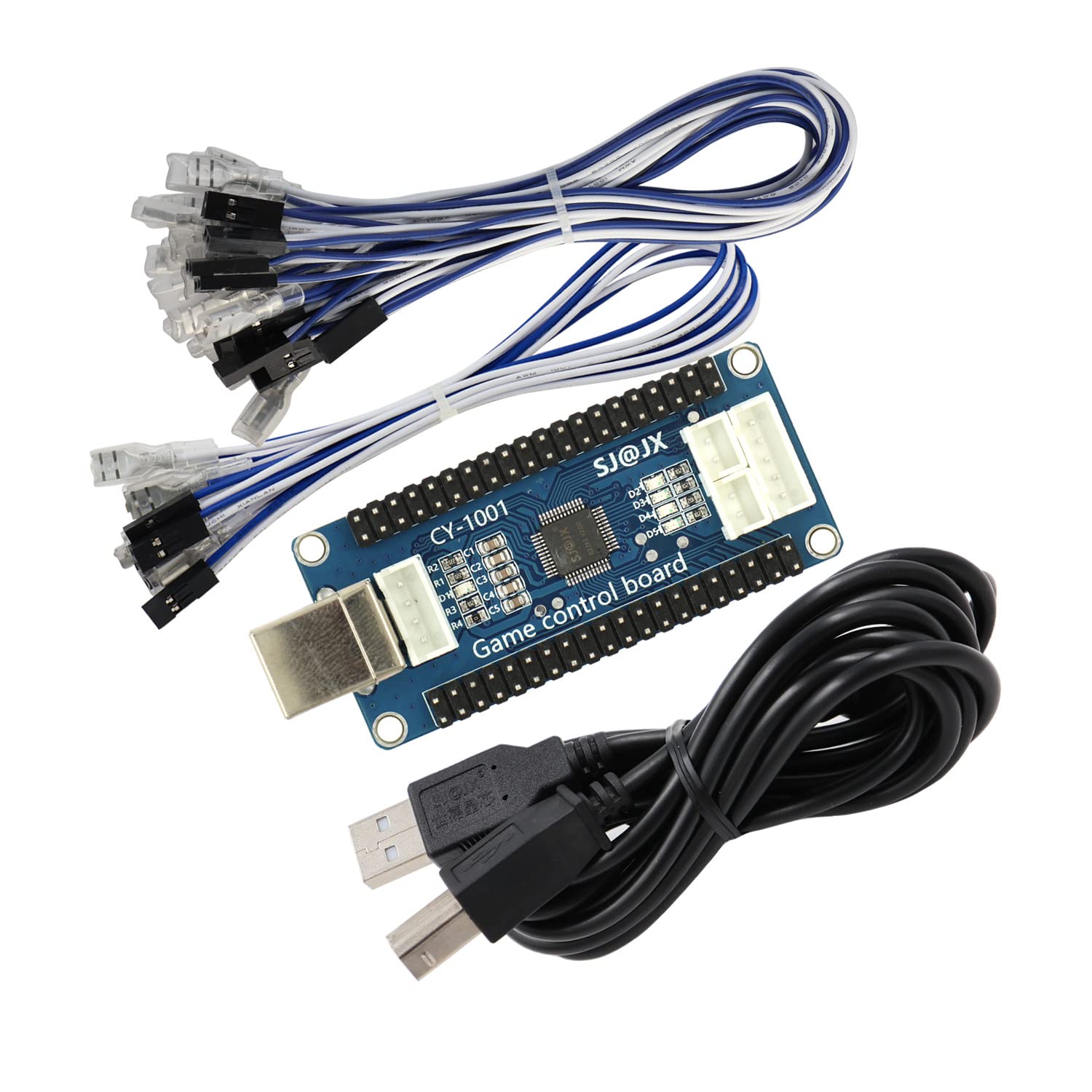 Zero Delay USB Arcade Encoder for Switch/PC/PS3 - Gaming & DIY Controls