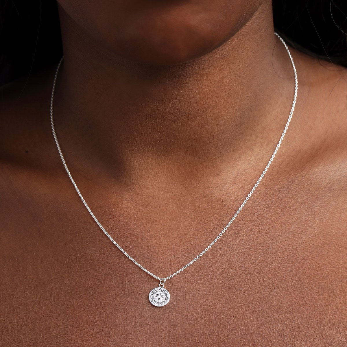 Dainty Mantra Necklace - Spiritual Jewelry for Women, Inspirational Sanskrit Pendant, Yoga & Meditation Accessory - Perfect for Daily Wear, Gifts & Mindful Moments