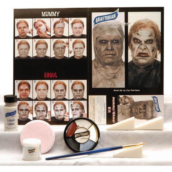 Graftobian Complete Halloween Makeup Kit - Professional Face Paint & Costume Accessories for Spooky Party, Cosplay & Theatrical Performances