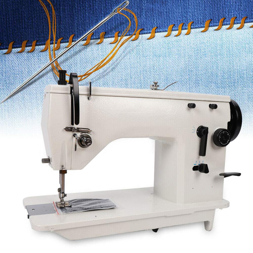 Heavy Duty Industrial Sewing Machine with Walking Foot - 2000RPM DPX5 for Upholstery, Leather & Denim | Straight & Curved Seams | Beginner-Friendly | Perfect for Home DIY, Furniture Repair & Professional Tailoring