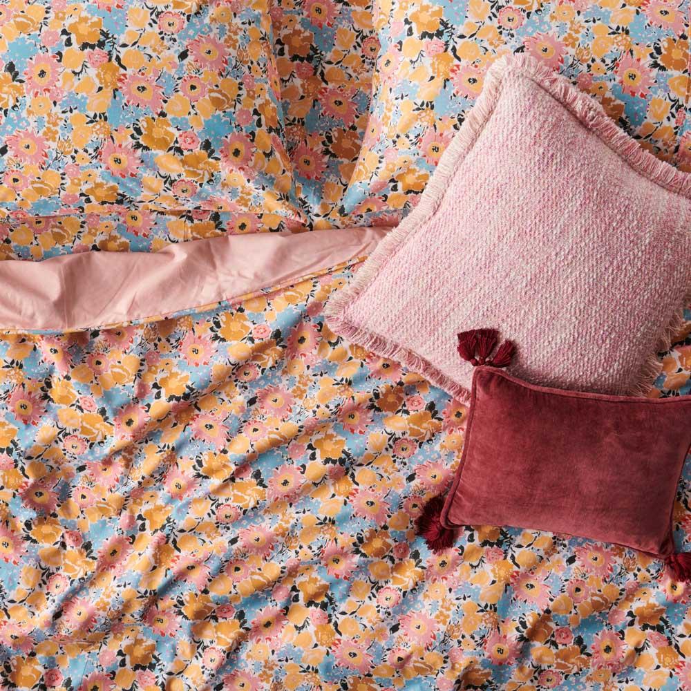 Soft Autumn Pollen Cotton Quilt Cover Set - Breathable & Hypoallergenic Bedding for Fall Season | Perfect for Cozy Nights, Guest Rooms & Seasonal Decor