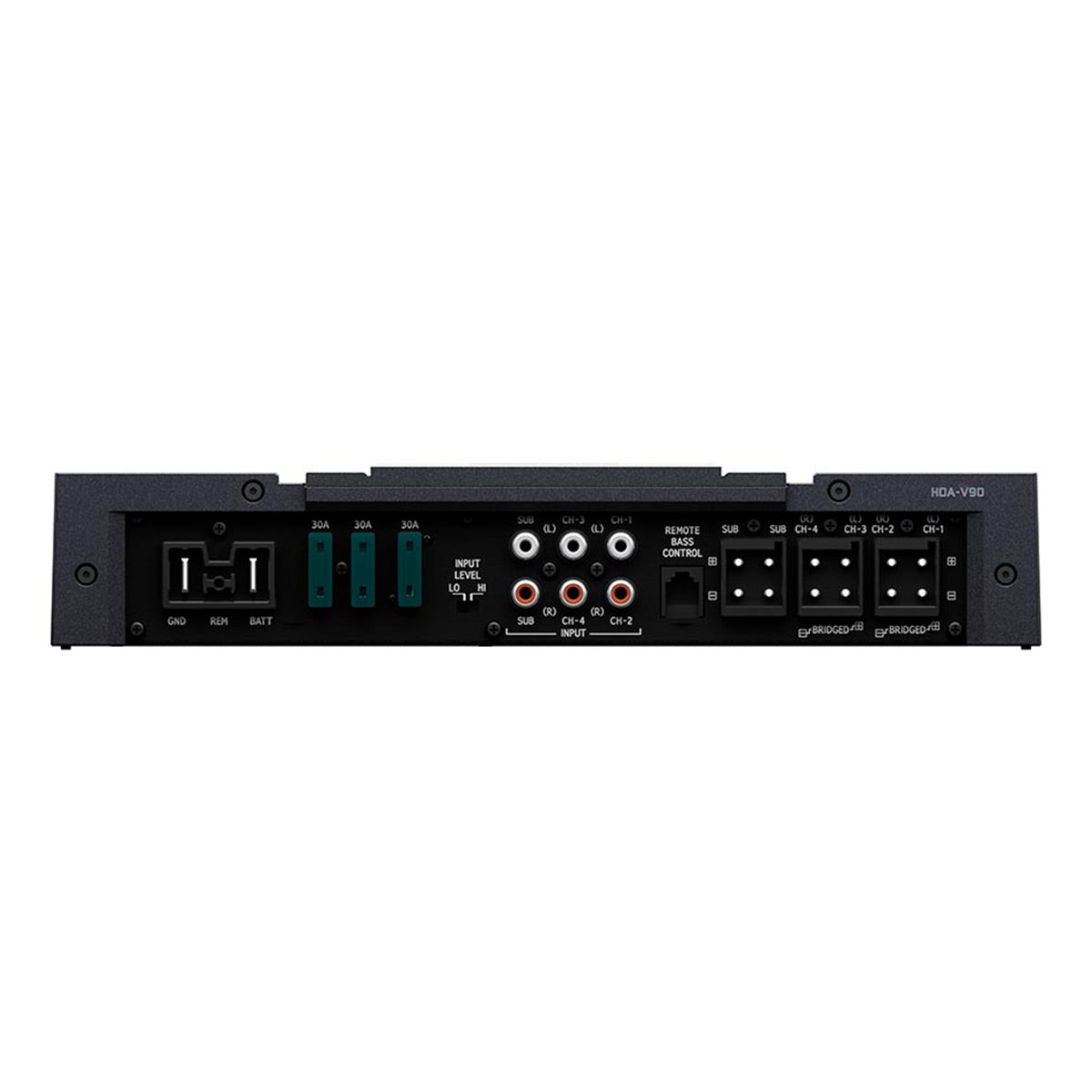 Alpine HDA V90 5-Channel Car Amplifier - High Power Audio System for Cars, Trucks & SUVs - Perfect for Upgrading Your Vehicle Sound System