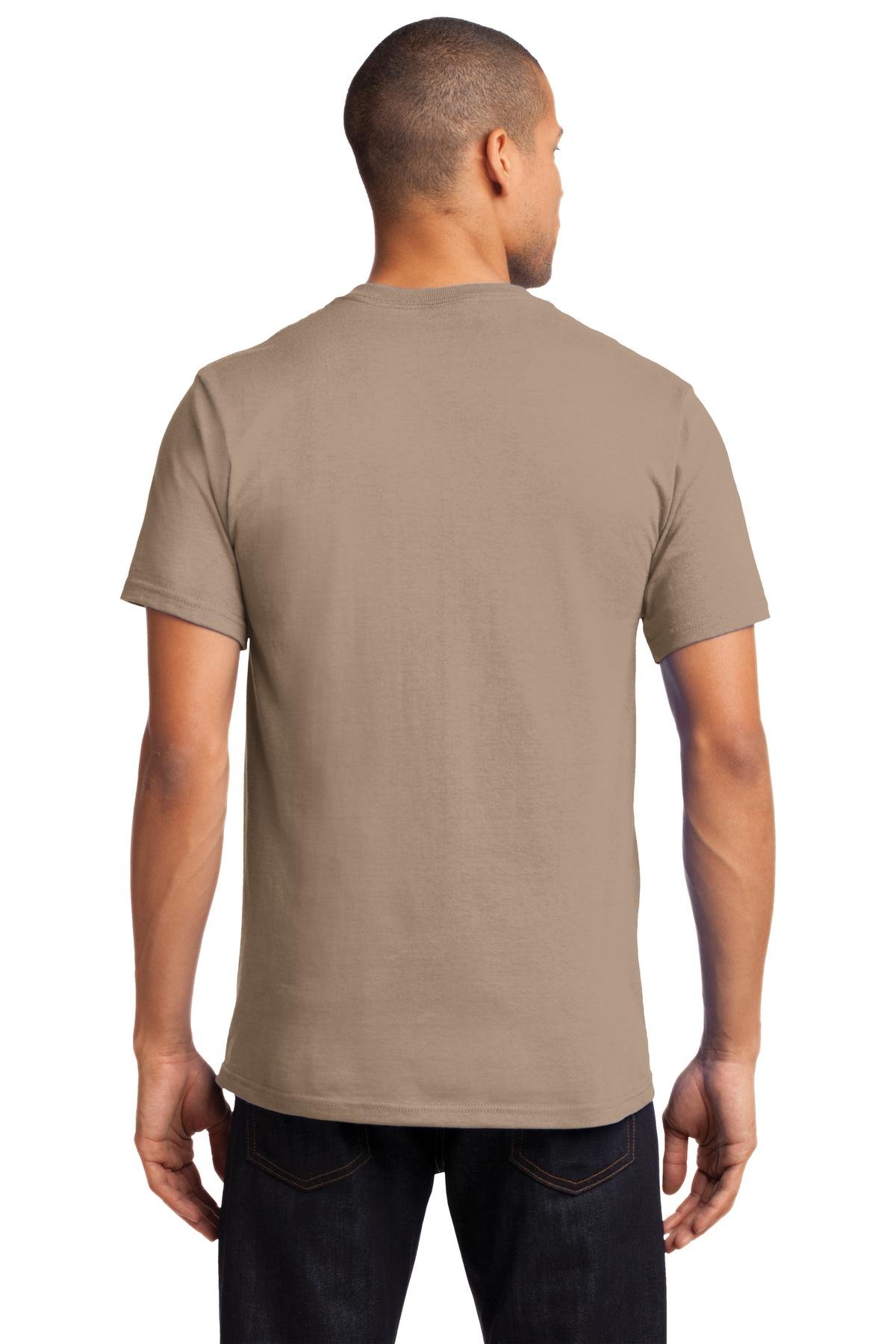 Port & Company PC61PT Tall Essential Pocket T-Shirt for Men - Comfortable Cotton Crew Neck Tee for Work, Casual Wear & Everyday Use