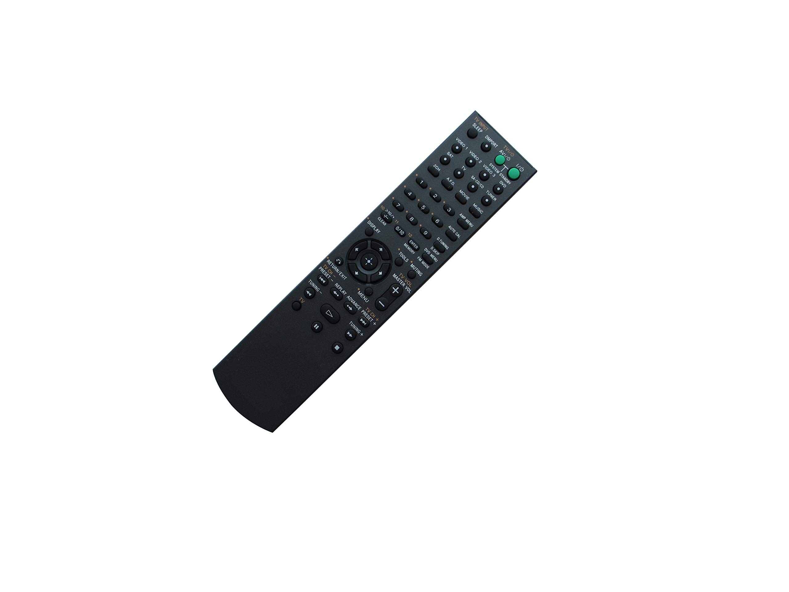 Sony STR-DA1500ES STR-K7200 STR-DG710 STR-DG520 STR-DG520B STR-DG510 Universal Remote Control for AV A/V DVD Receiver - Perfect for Home Theater & Entertainment System