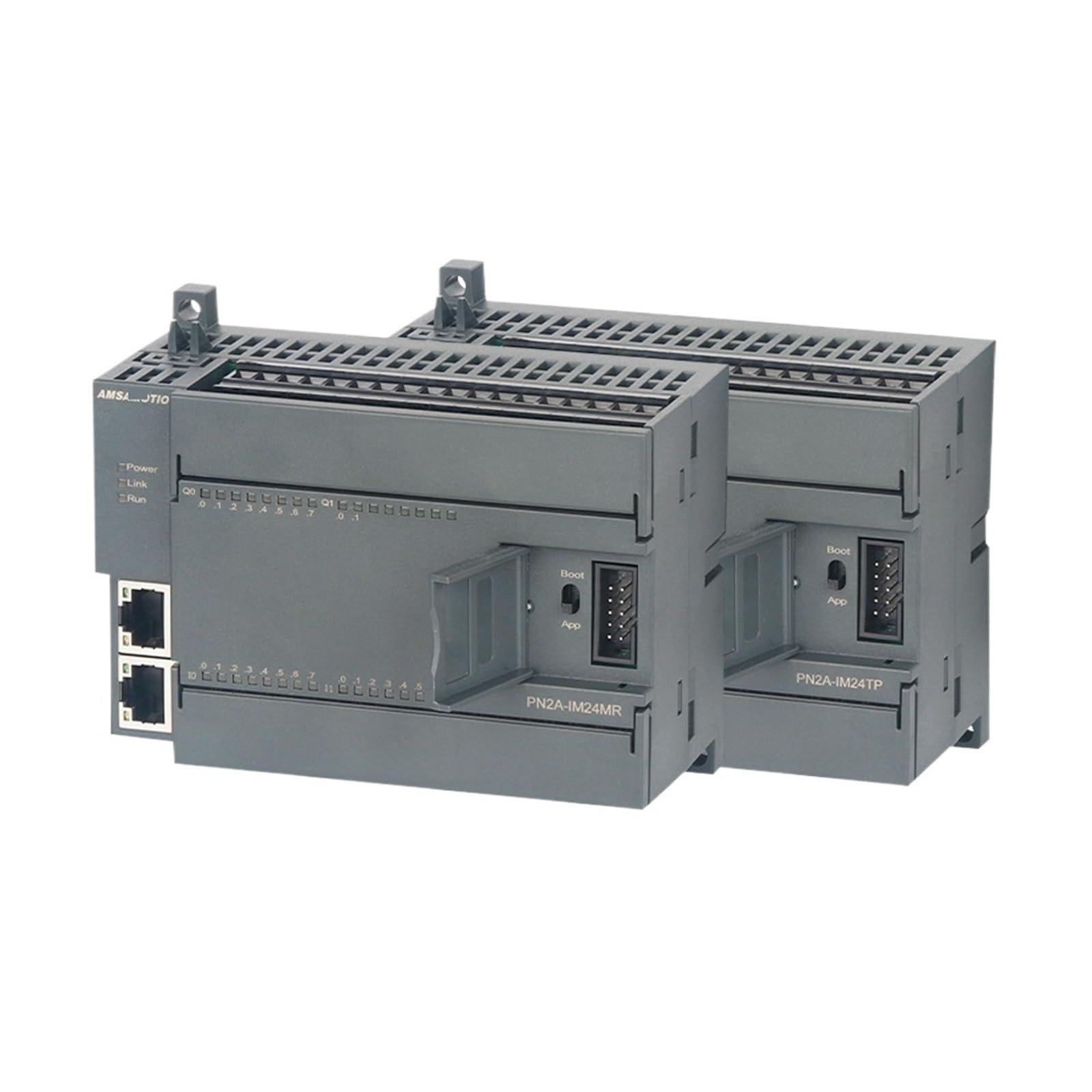 YUANFAHHH ProfiNET Ethernet Converter Module - ModBus Remote IO with 16 Digital Inputs/Outputs (PNP Transistor) - PN2A-IM24MR/PN2A-IM24TP for Siemens PLC - Industrial Automation & Smart Factory Applications