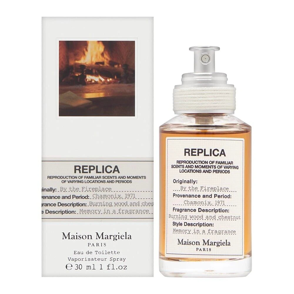 By The Fireplace 1.0 oz Eau de Toilette - Unisex Fragrance for Men & Women | Romantic Evenings & Cozy Winter Nights