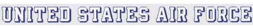 United States Air Force Window Decal - Patriotic Car Sticker for Vehicles, Home & Office - Show Your Military Pride | Perfect for Cars, Trucks, Laptops & Gifts