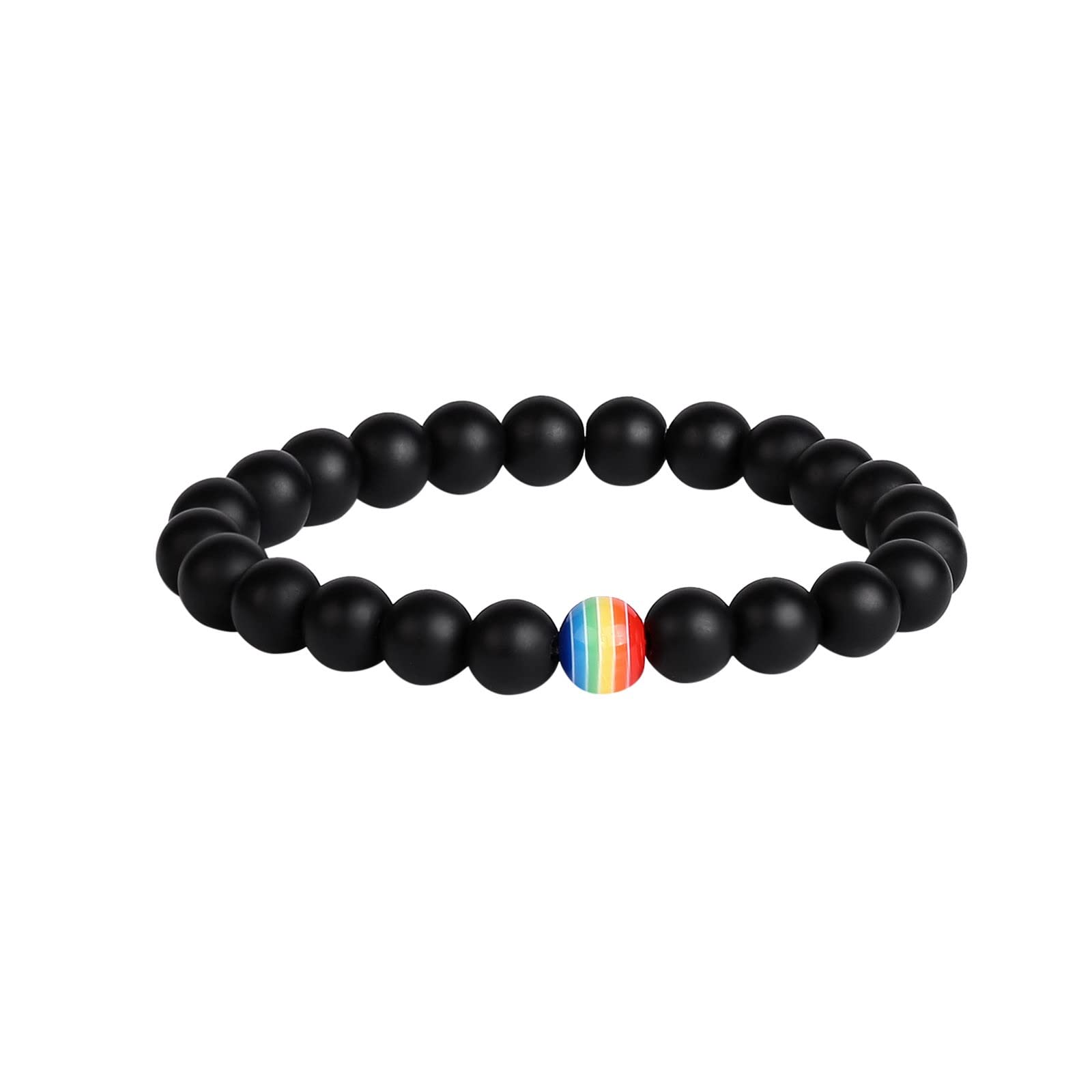 Natural Stone Chakra Bracelet for Women & Men - Yoga Balance Beaded Bracelet with Rhinestones - Unisex Healing Crystal Jewelry for Meditation, Energy Balancing & Spiritual Wellness (One Size)