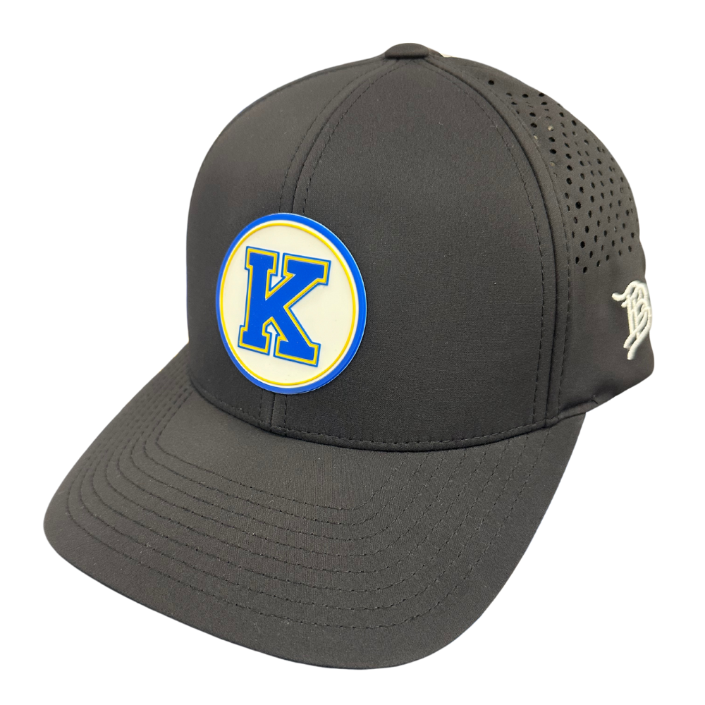 Men's Kearney Bearcats Branded Bills Circle K Curved Performance Hat - Adjustable Baseball Cap for Sports, Outdoor Activities & Casual Wear