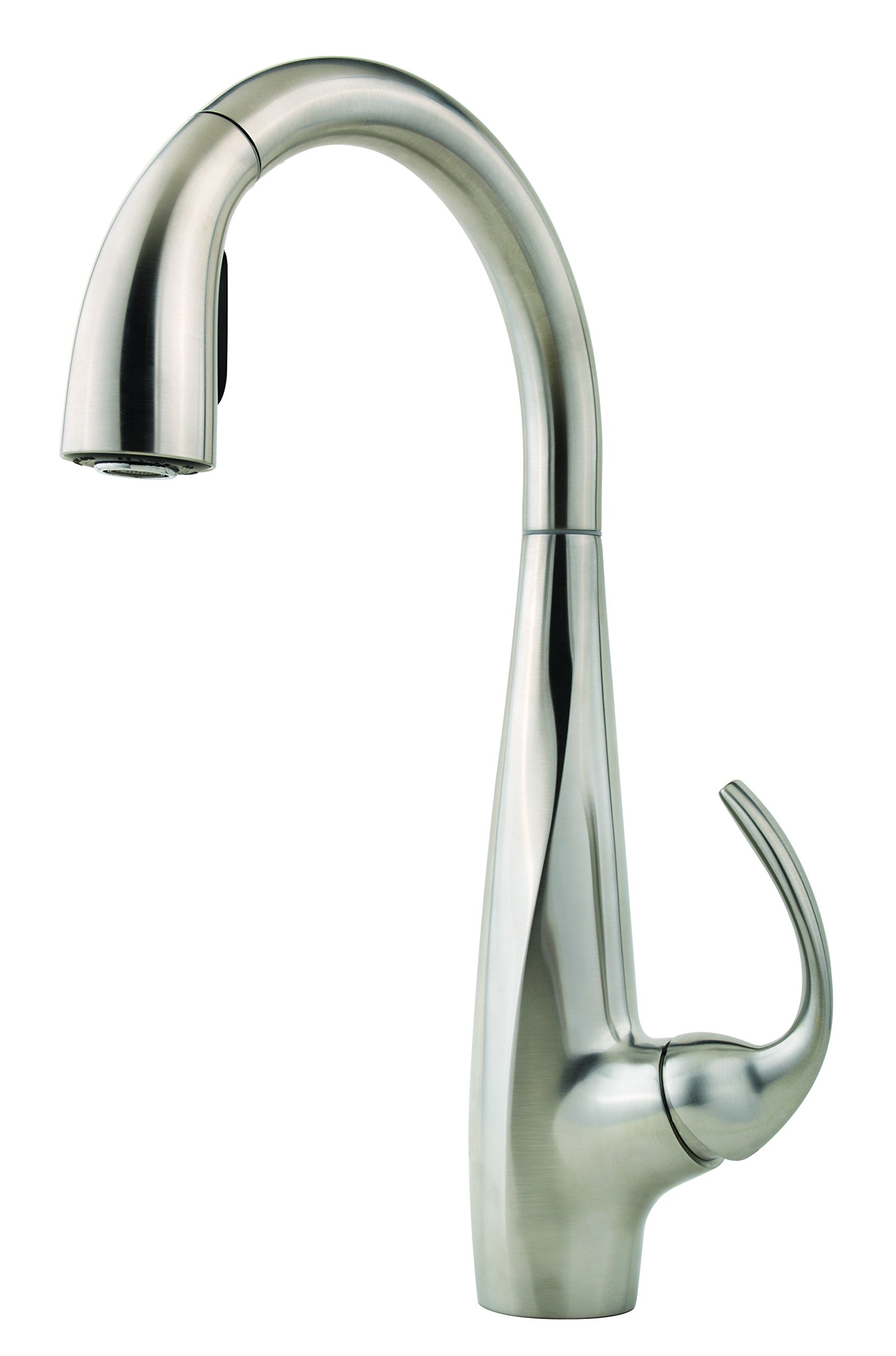 Pfister LF5297ANS Stainless Steel Kitchen Faucet with 1.8 GPM Flow Rate - Perfect for Modern Home Kitchens & DIY Installations
