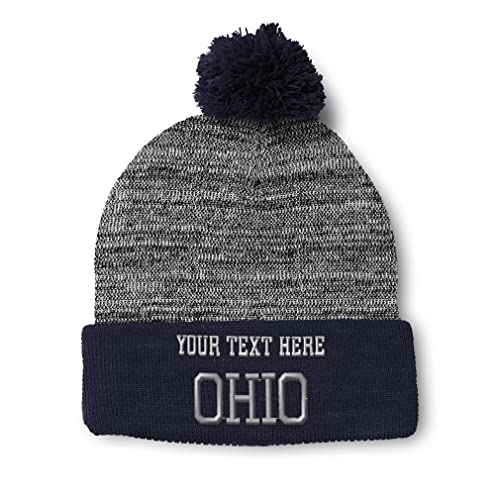 Heather Gray Navy Personalized Text Here