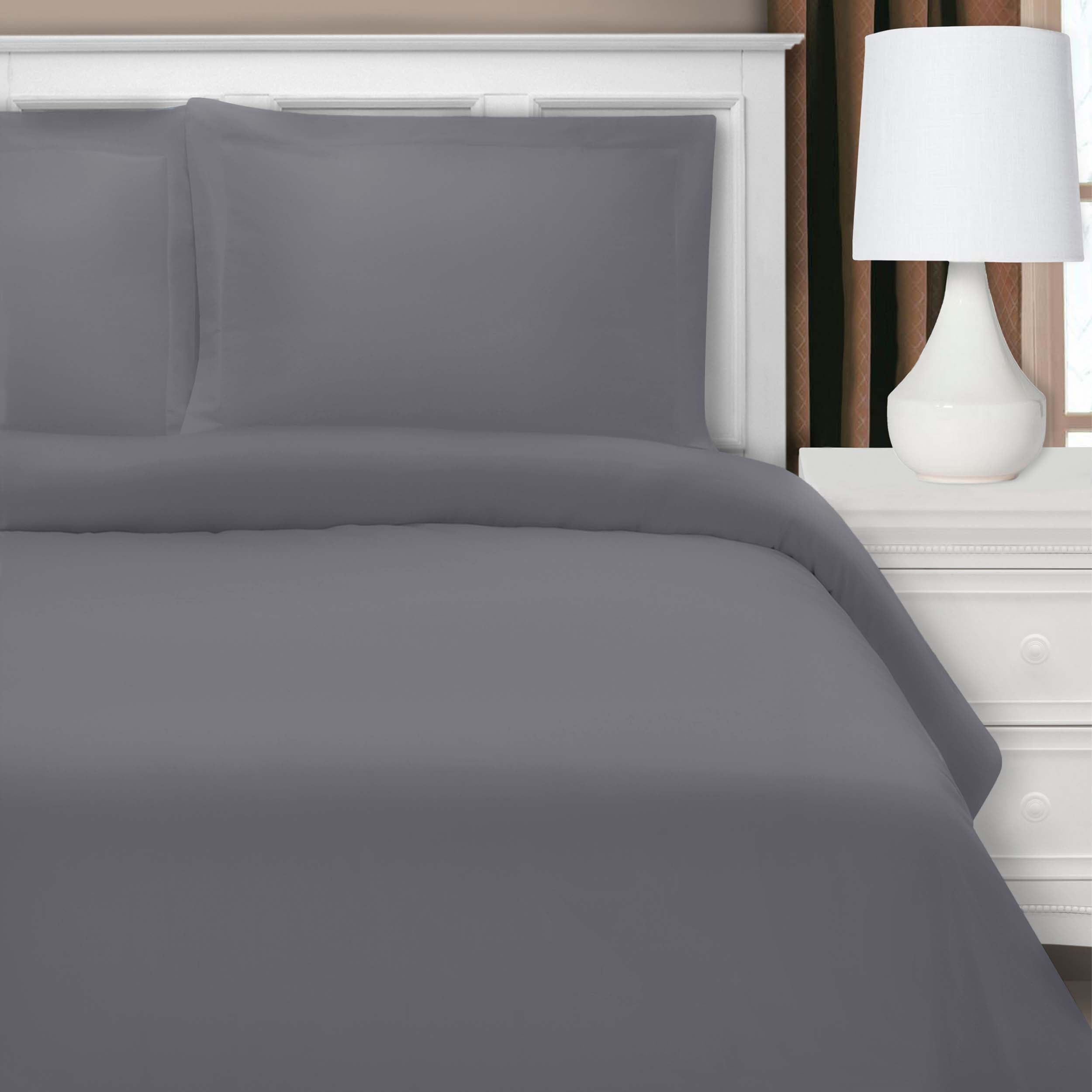 Wrinkle Resistant Cotton Blend Duvet Cover Set - Soft & Durable Bedding for All Seasons | Perfect for Master Bedroom, Guest Room & College Dorm