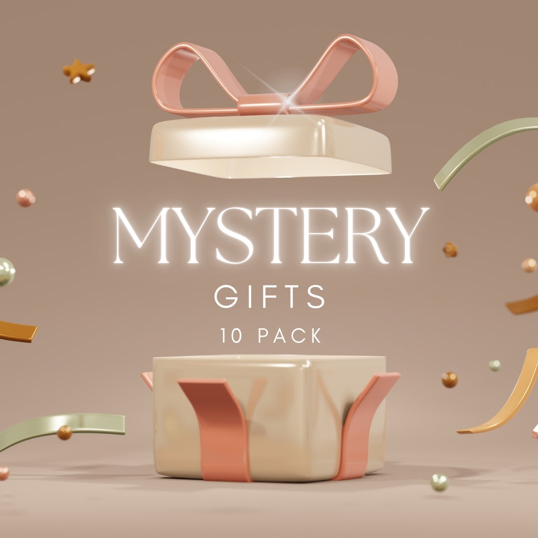 10-Piece Mystery Gift Box Set - Surprise Party Favors, Birthday Gifts & Holiday Presents for All Ages