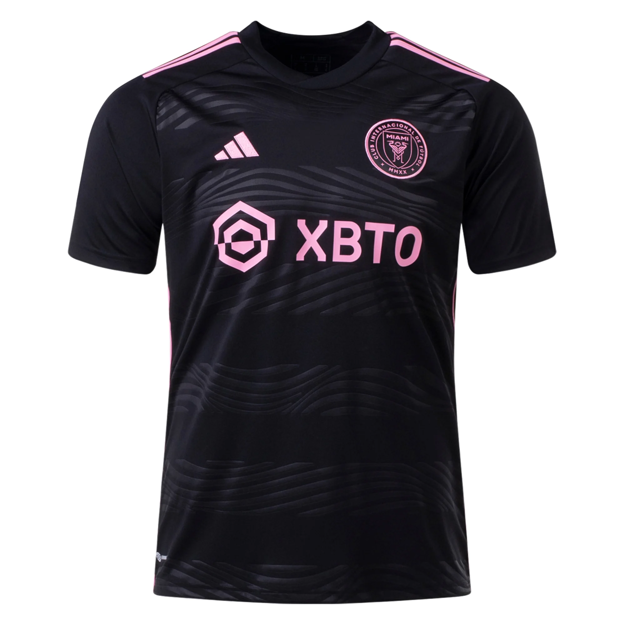 Adidas Inter Miami CF 23/24 Away Jersey - Matías Rojas Player Version (Black/Pink) - Authentic Soccer Jersey for Fans & Players - Perfect for Matchdays, Training & Collecting