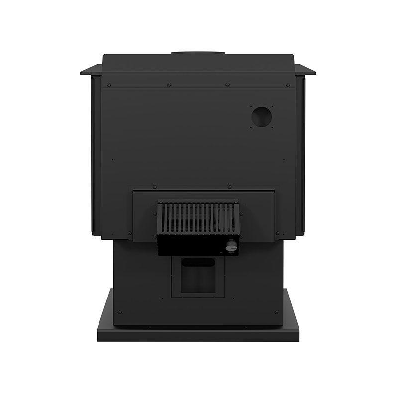 Drolet Heritage EPA Certified 2,100 Sq. Ft. Wood Burning Stove - Efficient Heating for Cabins, Homes & Outdoor Living Spaces