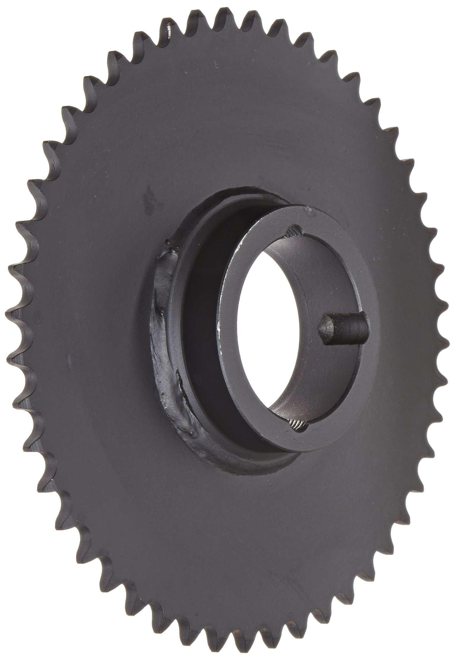 41TB48 Roller Chain Sprocket - Single Strand Taper Bore Bushed Steel 41-Pitch 48 Teeth for Industrial Machinery & Conveyor Systems