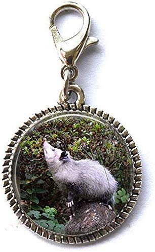 Opossum Zipper Pull - Unique Wildlife Jewelry Gift for Animal Lovers - Perfect for Backpacks, Jackets & Outdoor Gear Accessories
