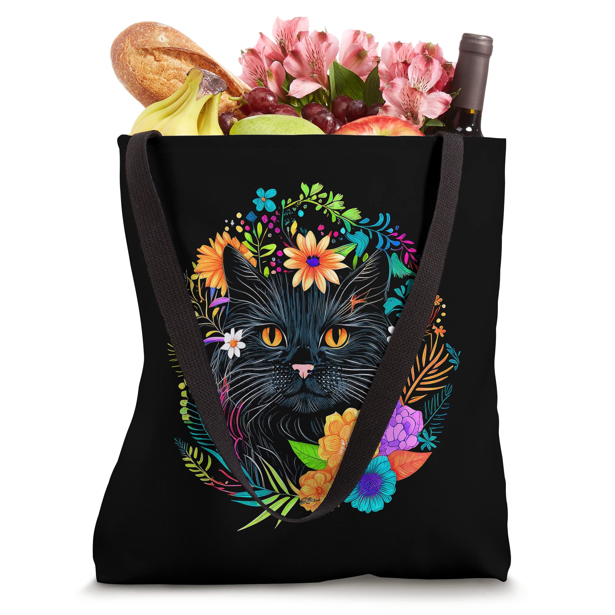 JCombs: Stylish and Durable Cat-Themed Tote Bag for Women - Perfect for Shopping, Beach Trips, and Everyday Use