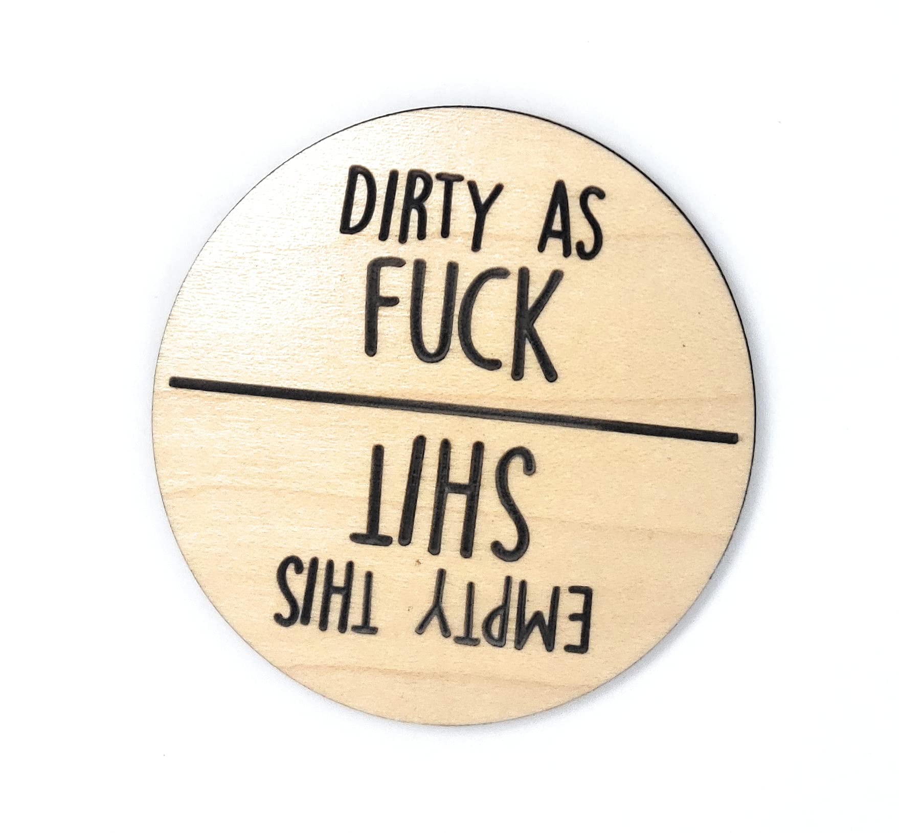 Funny Dishwasher Magnet Clean Dirty Sign - Kitchen Organization & Storage Essential - First Apartment & New Home Must Have - Farmhouse Decor - Perfect for Kitchen, Office, or Dorm Use