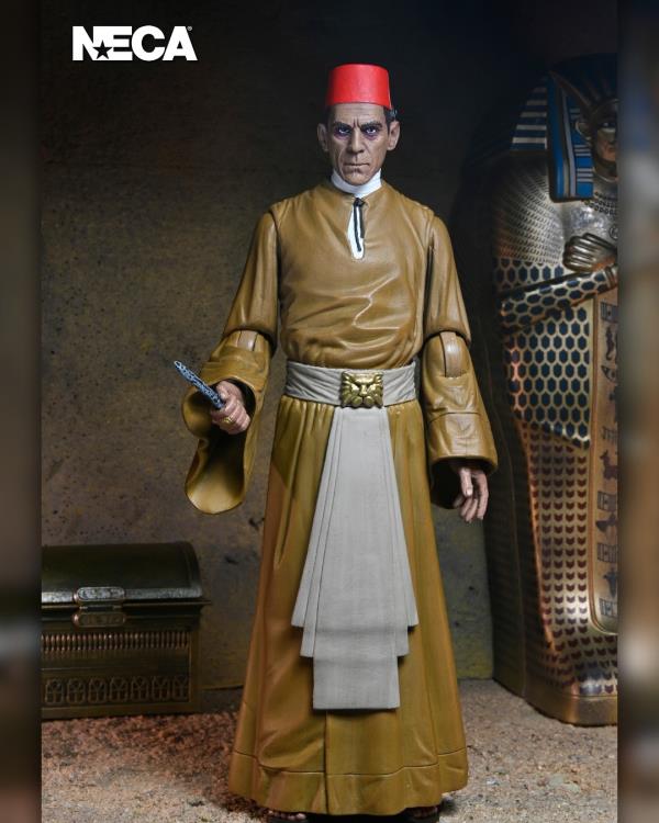Universal Monsters Ultimate Ardath Bey 7-Inch Action Figure - Collectible Toy for Horror Fans - Perfect for Display, Cosplay, and Halloween Decor