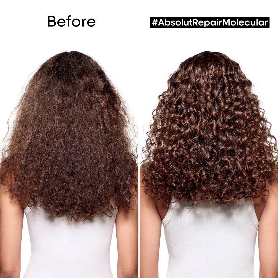 L'Oreal Professionnel Absolut Repair Molecular Rinse Off Serum 250ml - Hair Repair Treatment for Damaged Hair - Salon Quality Leave-In Conditioner for Dry, Frizzy Hair - Perfect for Post-Color & Heat Styling Care