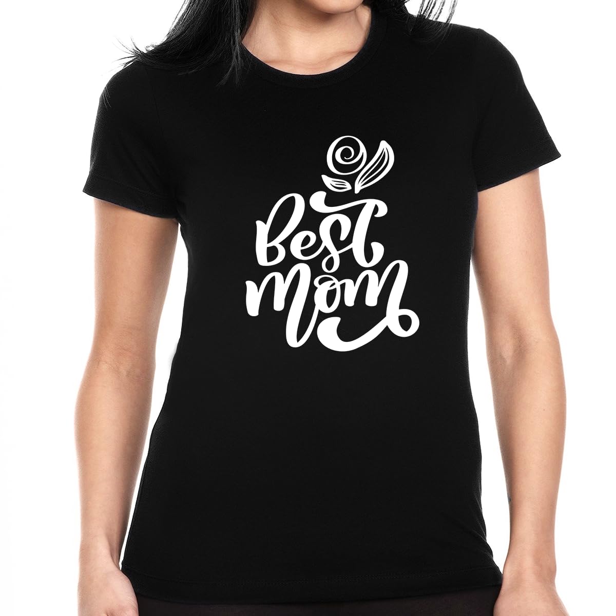 Best Mom T-Shirt - Cute Mother's Day Gift for Boy Moms - Mama Shirt for Women - Perfect for Mother's Day, Birthday & Family Events