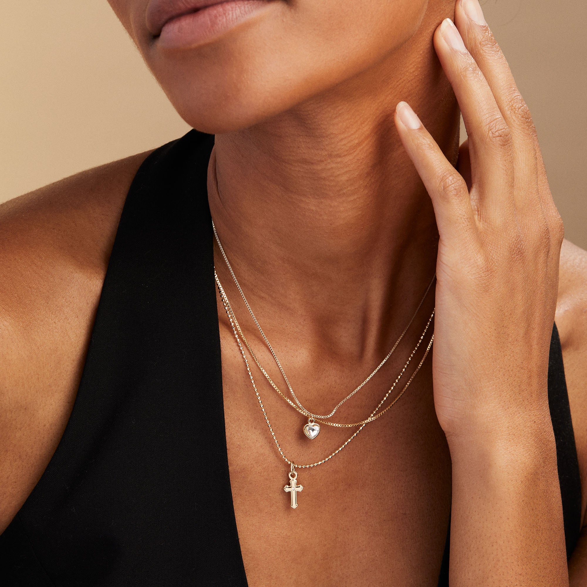 Elegant Dainty Cross Necklace for Women - Minimalist Gold & Silver Pendant Jewelry - Perfect for Everyday Wear, Gifts & Special Occasions