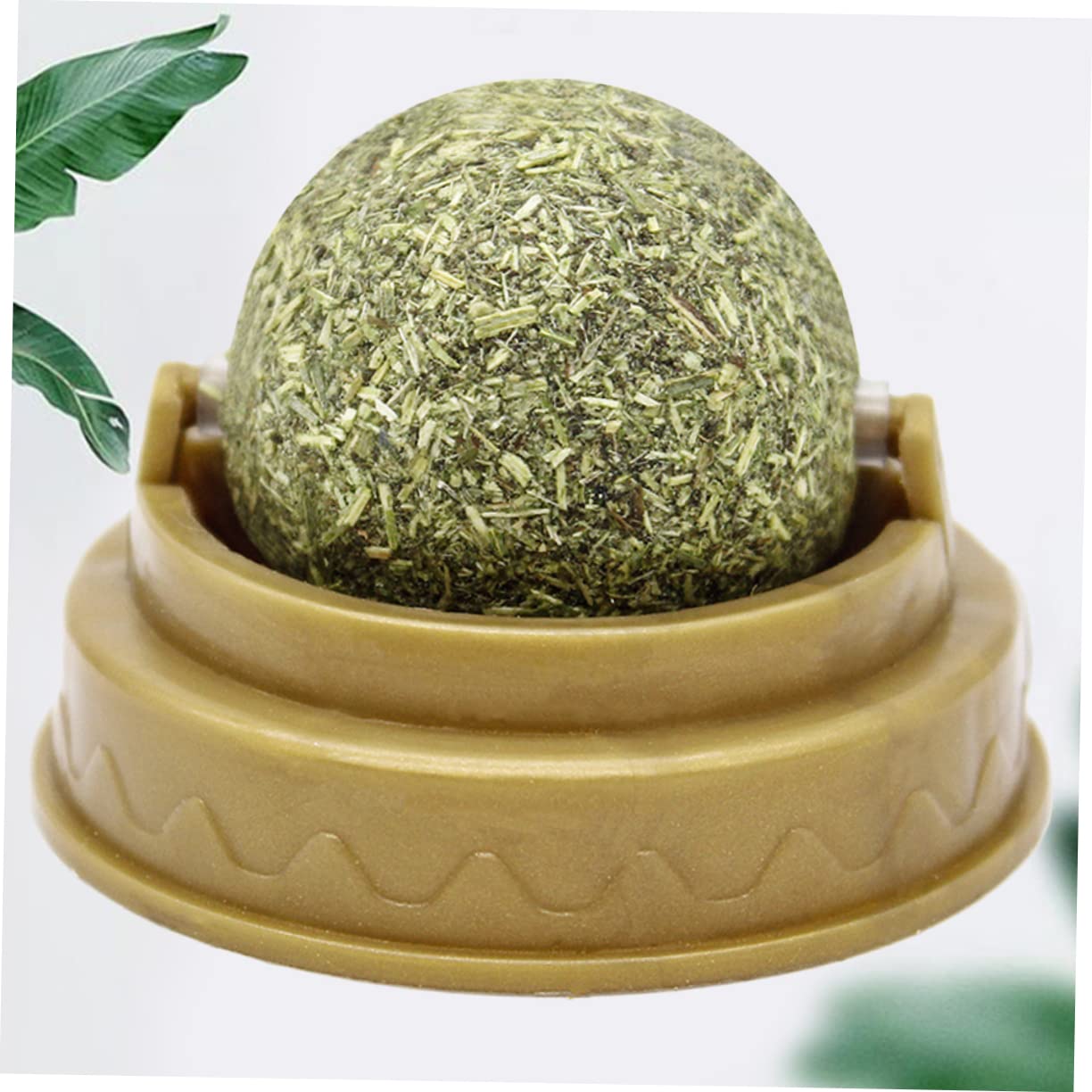 3pcs Catnip Silvervine Ball Toy - Cat Treat for Teeth Cleaning & Digestion - Play & Lick Fun