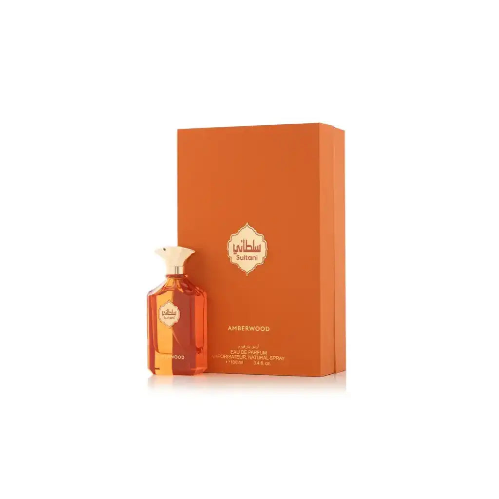 Sultani Amberwood Eau de Parfum 100ml - Premium Long-Lasting Fragrance for Men & Women | Perfect for Date Nights, Special Occasions & Daily Wear
