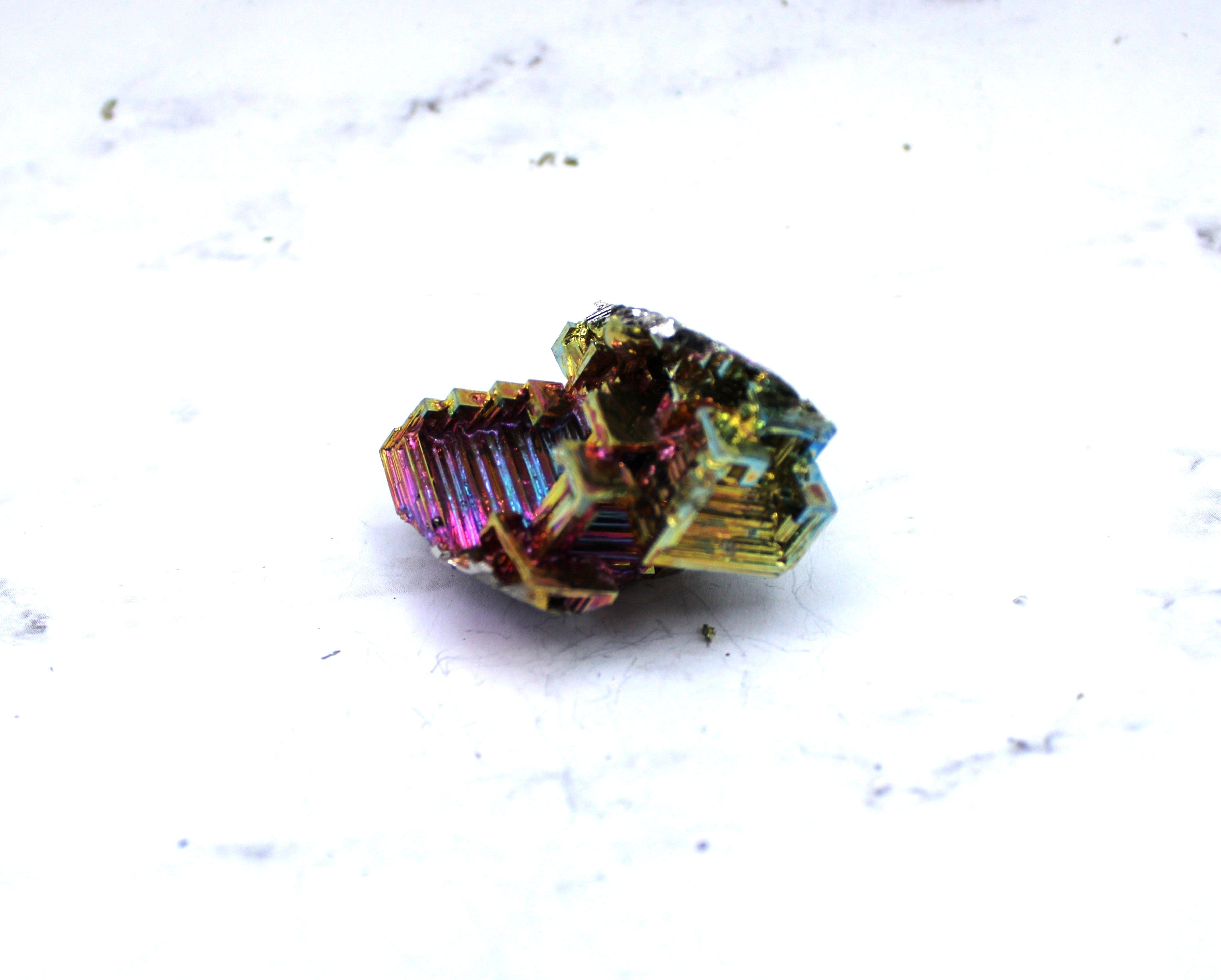Bismuth Specimen - Natural Bismuth Crystal for Collectors & Science Education | Perfect for Home Decor, Gifts & STEM Learning