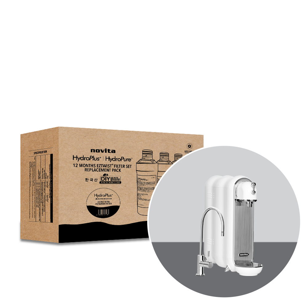 W38 Water Filter Replacement Pack - Compatible with Major Brands - 6-Pack - Clean & Safe Drinking Water for Home, Office, and RV Use