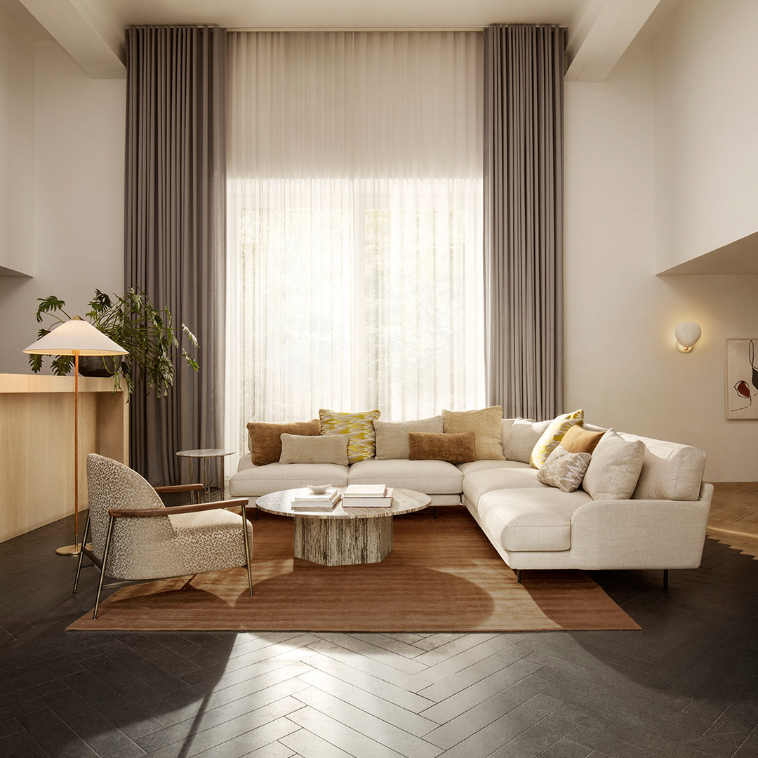 Luxury Gubi x Golran Handmade Rugs - Premium Scandinavian Design Wool & Silk Carpets for Living Room, Bedroom & Office Decor