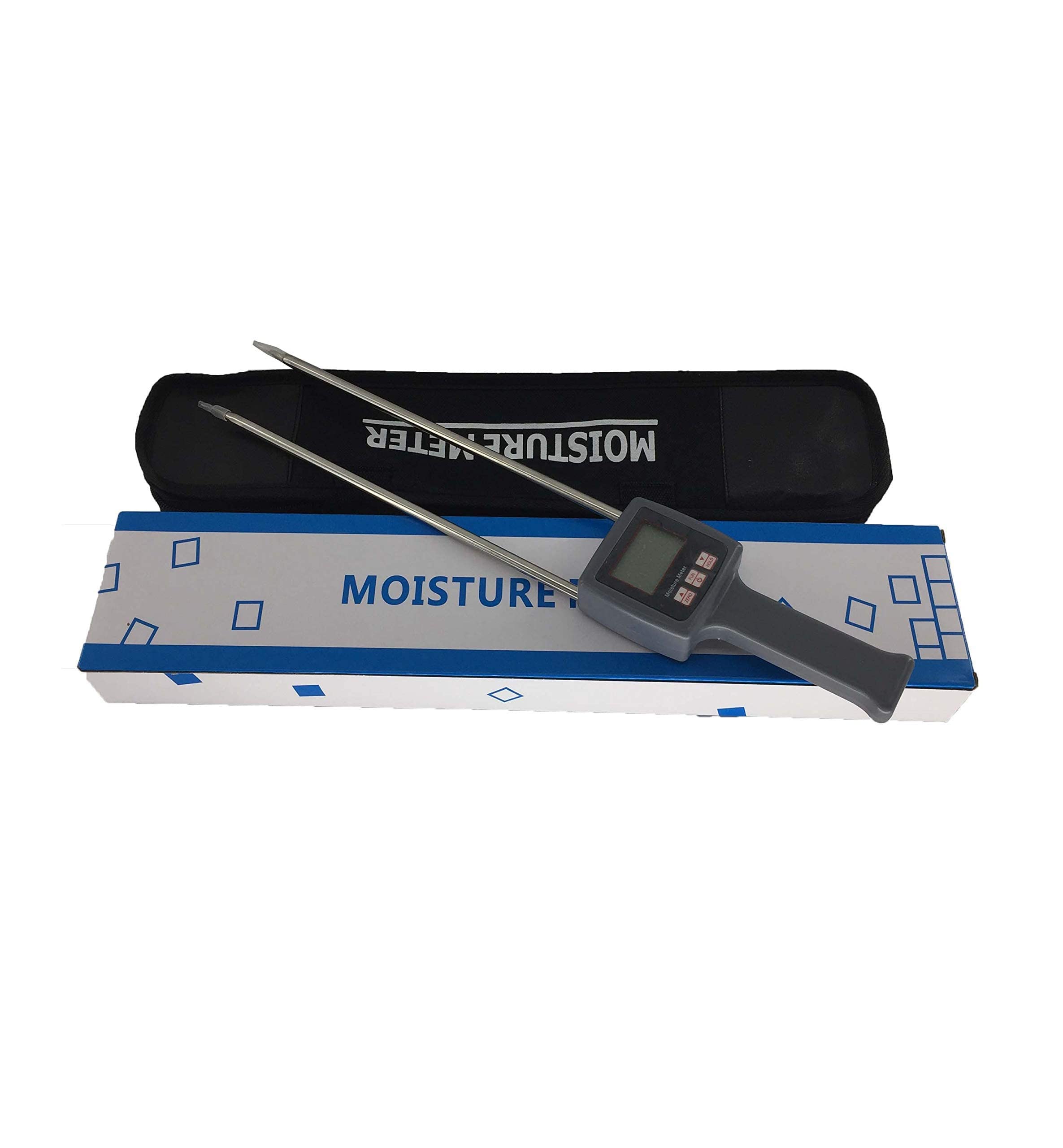 TK100C Portable Digital Cotton Moisture Meter - Seed Cotton Tester with 5-40% Measurement Range | Perfect for Cotton Farmers, Textile Quality Control & Agricultural Research