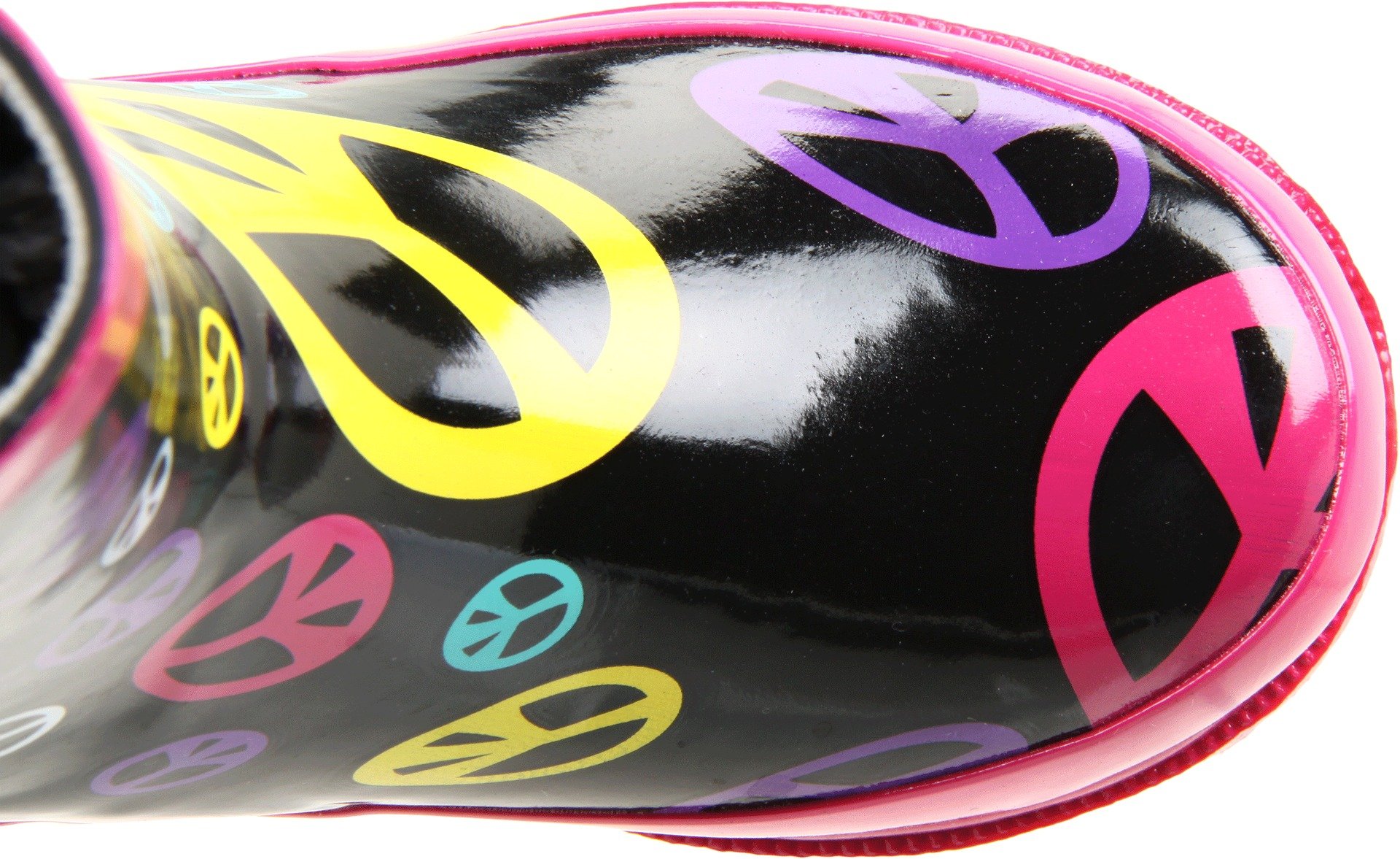 Western Chief Peace Drops Rain Boots for Toddler & Little Kids - Waterproof Garden Booties for Puddle Jumping & Outdoor Play
