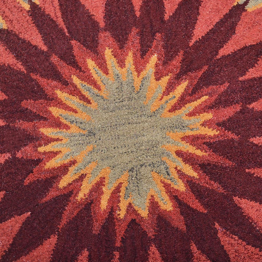 Freesia Hand Tufted Rug - Soft Bohemian Area Rug for Living Room, Bedroom & Nursery - Non-Slip Home Decor Carpet