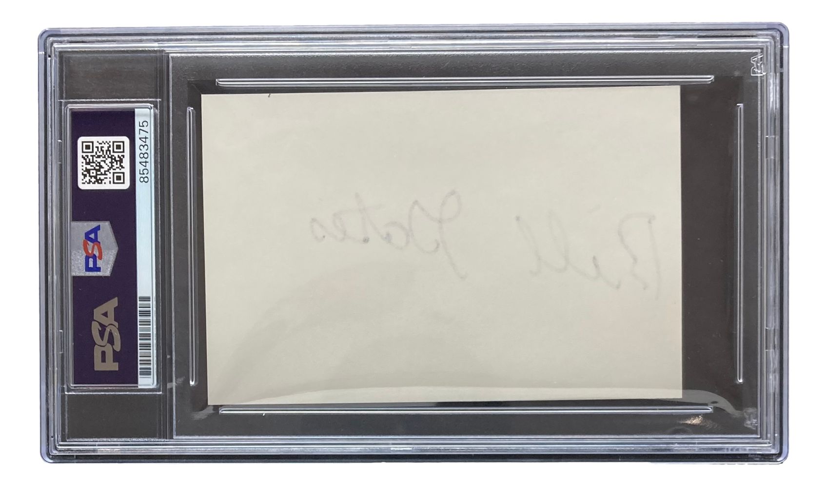 Authentic Bill Gates Microsoft Signed Slabbed Cut Signature PSA Certified - Perfect for Collectors, Memorabilia Displays & Tech Enthusiast Gifts