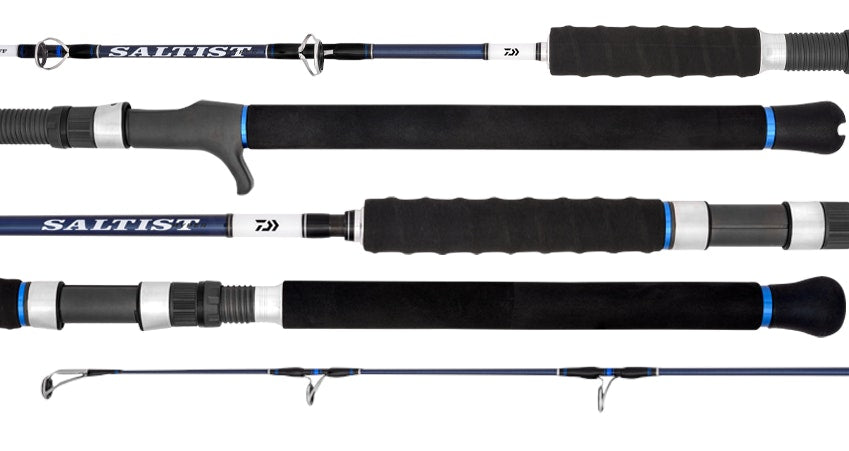 **Daiwa 20 Saltist Hyper Jig Overhead Fishing Rod - High Performance Saltwater Fishing Rod for Jigging, Casting & Trolling - Perfect for Offshore, Deep Sea & Inshore Fishing**