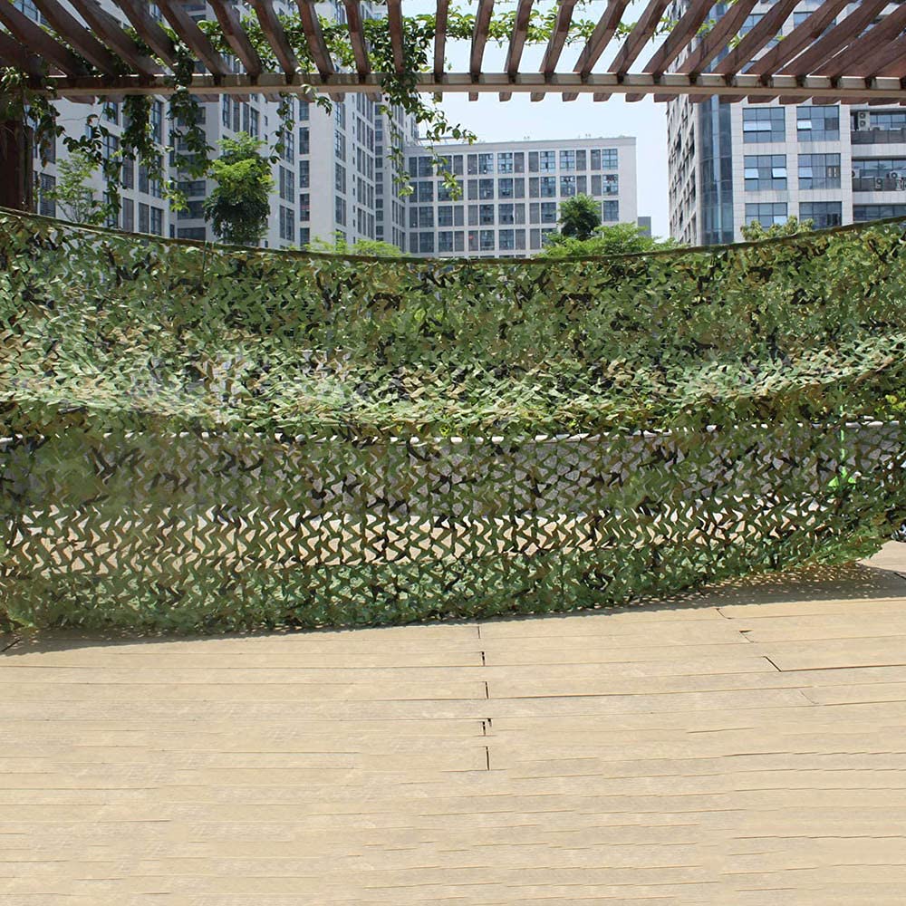 Woodland Camouflage Net - Lightweight Hunting Blinds & Outdoor Camo Netting for Camping, Hunting, Party Decor | Durable Mesh Cover & Sun Shade for Backyard, Garden, and Outdoor Adventures