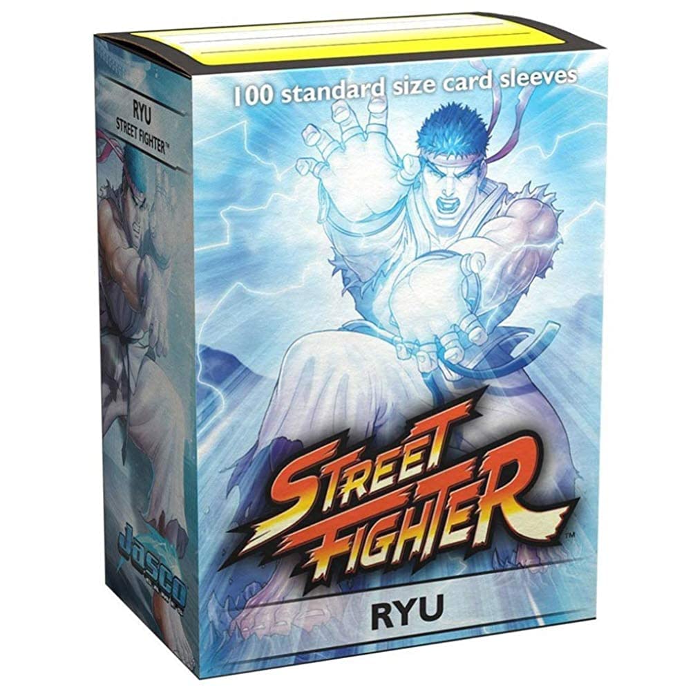 Dragon Shield Limited Edition Art Classic Sleeves - Street Fighter Ryu | Premium Card Protectors for MTG, Pokémon & Board Games | Perfect for Collectors & Competitive Play