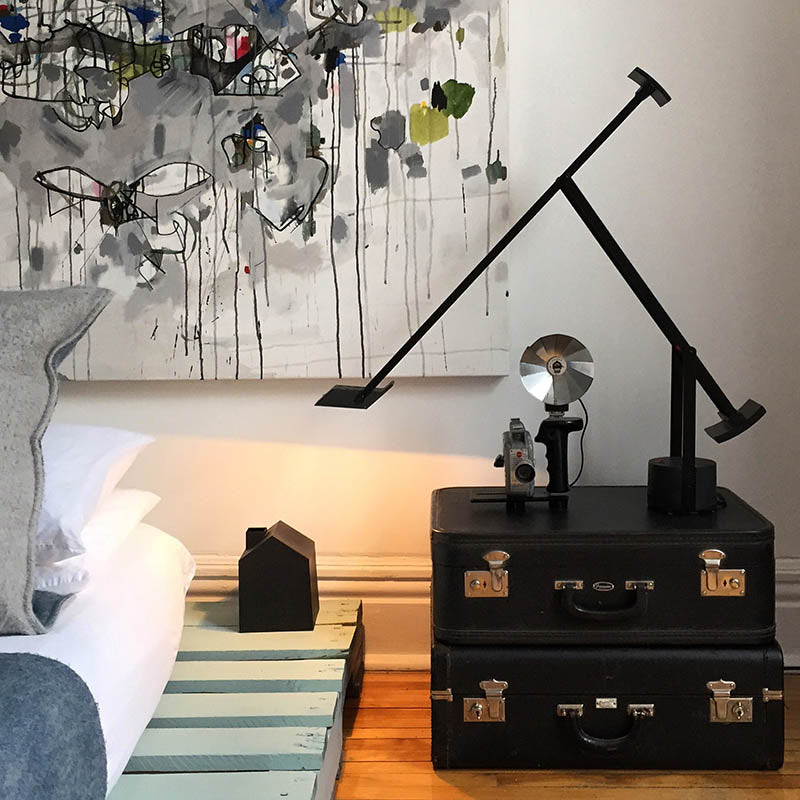 Modern Tizio Table Lamp - Adjustable LED Desk Light for Home Office, Reading & Study - Sleek Design with Flexible Arm & Energy-Efficient Lighting