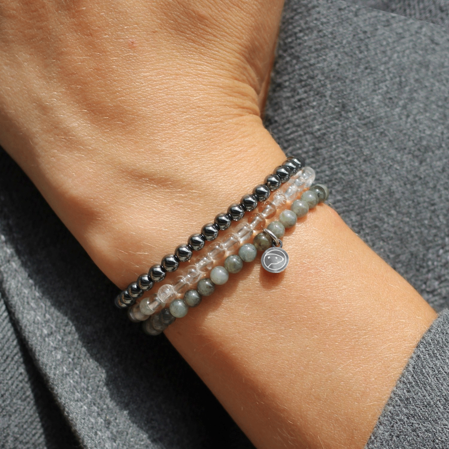 Aquarius Strength Bracelet Pack Mini - Zodiac Inspired Adjustable Bracelets for Women & Men - Perfect for Daily Wear, Yoga, Meditation & Gifts