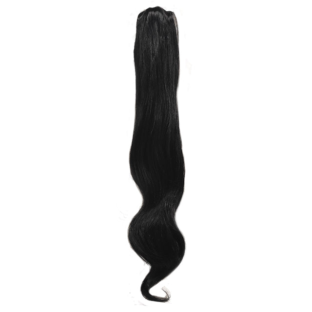 Stylish Clip-In Ponytail Hair Extensions Wavy - Perfect for Parties, Weddings & Everyday Wear